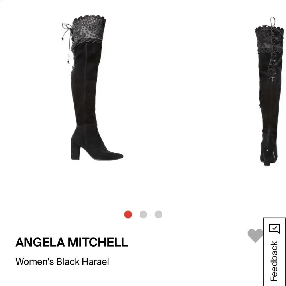Ann Michelle over the knee high heel boots